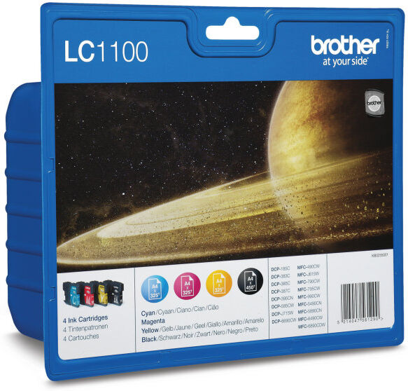 Brother Lc1100valbpdr Blækpatroner, Sampak