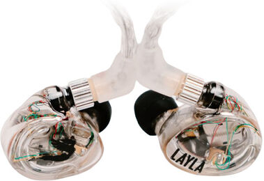 JH Audio Universal Layla Clear transparent