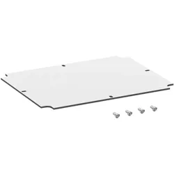 Spelsberg 89512501 Montageplatte, lichtgrau, halogenfrei Abox MPI 250