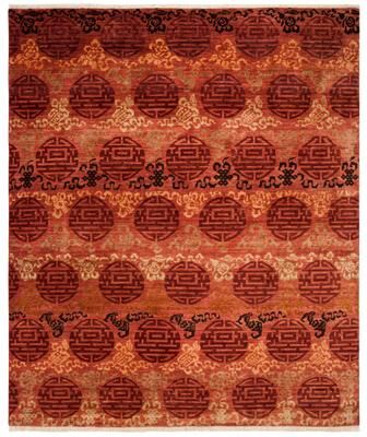 SAFAVIEH Couture Handmade Asian Fusion Emelia Traditional Wool Rug