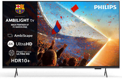 Philips Ambilight TV 50PUS8001 4K UHD 126cm 50'' Smart TV Dolby Atmos Titan OS​