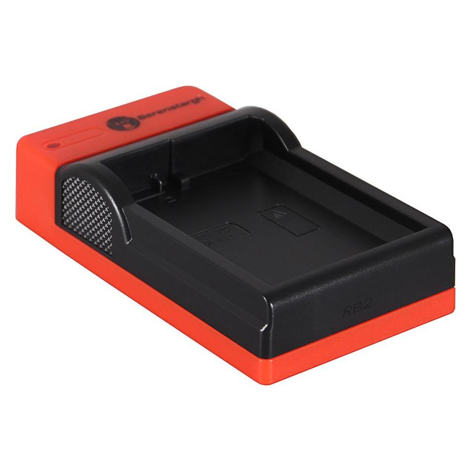 Berenstargh Slim Micro-USB Ladegerät f. Nikon EN-EL14 1D3100 D3200 D5100 D5200 P7000 P7700 P7800 (Kamera Akku Ladegerät) (61064241)