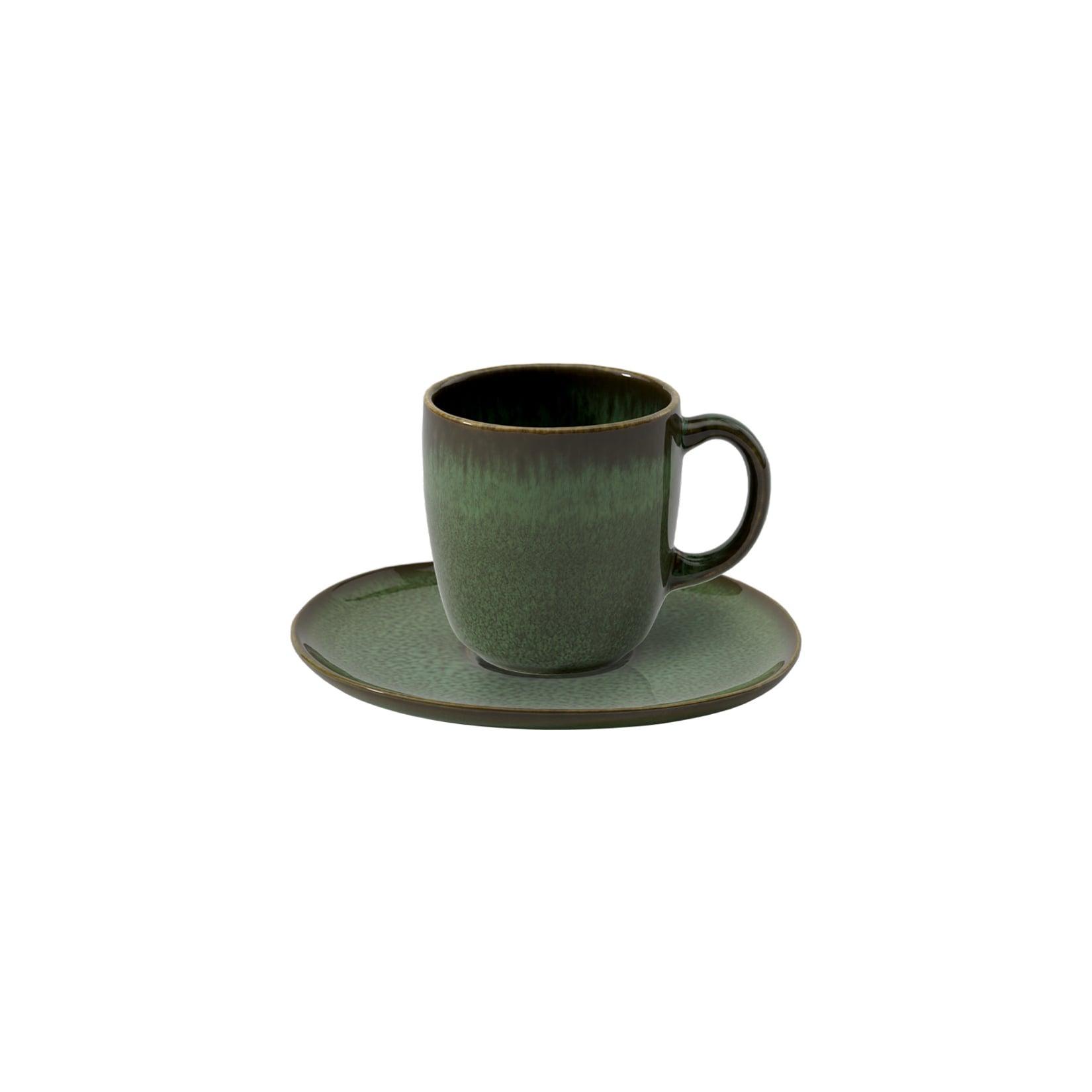 like. by Villeroy & Boch Kaffeetasse mit Untertasse Lave 190 ml
