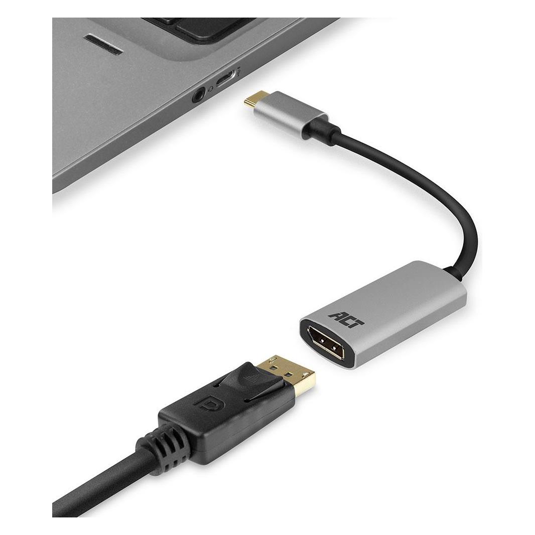 ACT AC7030 USB-C zu DisplayPort Buchse (DisplayPort) (AC7030)