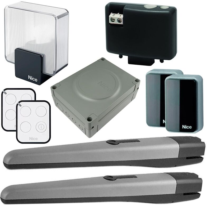 Nice Toonakit Bd Kit Automazione Cancello A Battente Fino 3m 24v - Toona4024bdkce