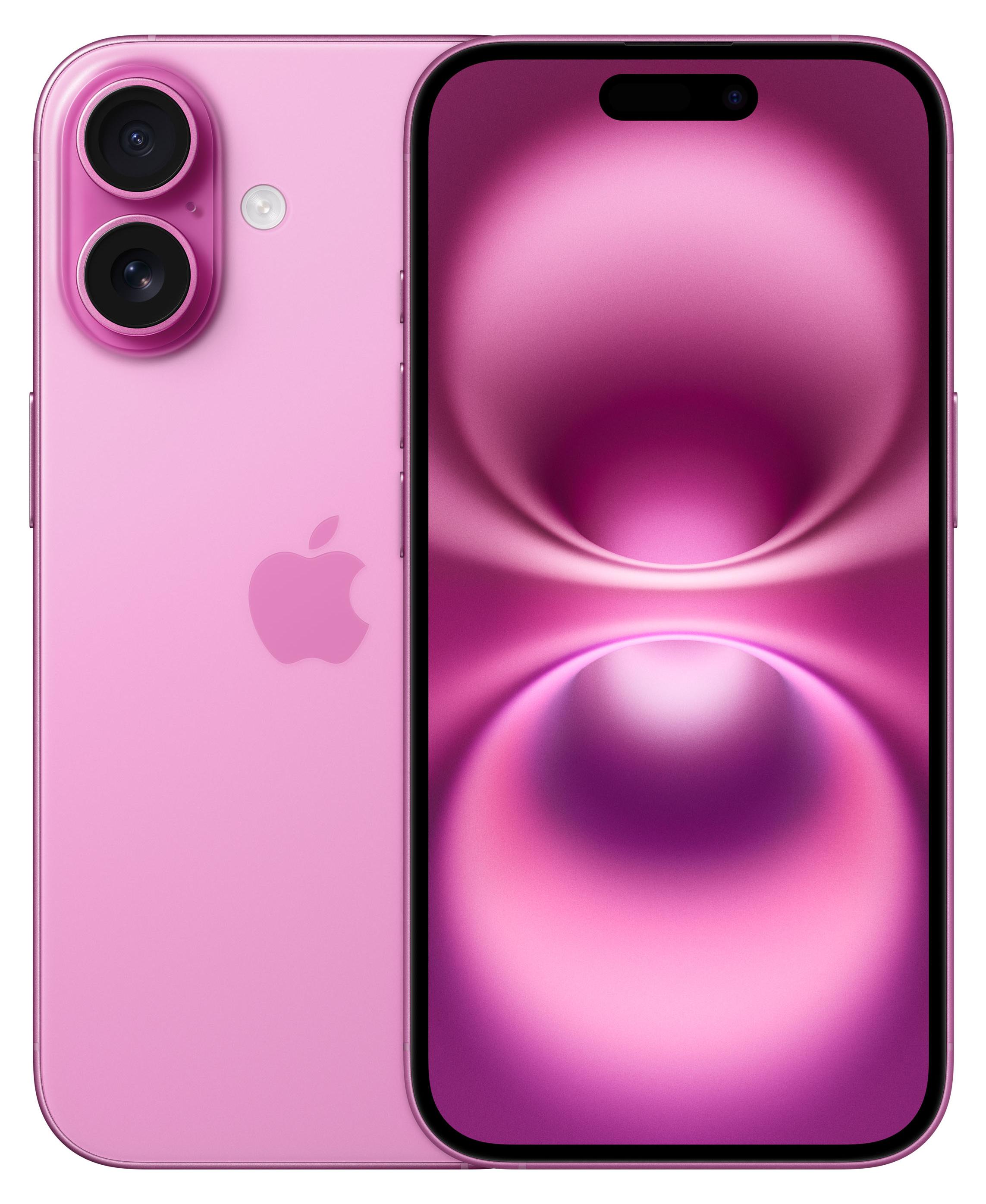 Apple iPhone 16 Pink - Smartphone - Mobiltelefon - 128 GB