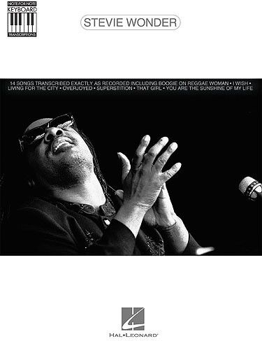 Hal Leonard Stevie Wonder - Note For Note Keyboard Transcriptions