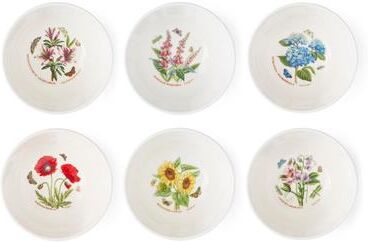 Portmeirion Botanic Garden Set of 6 Meadow Stacking Bowls - 5.5 in