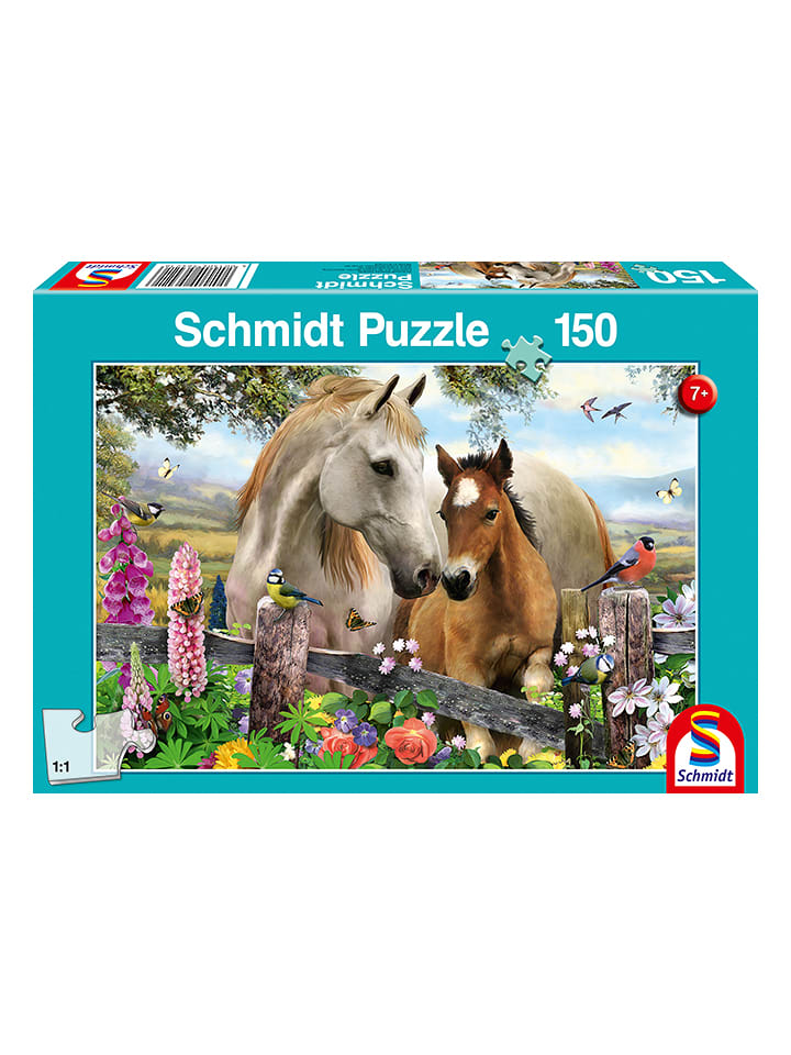 Schmidt Spiele 150tlg. Puzzle "Stute und Fohlen" - ab 7 Jahren - onesize
