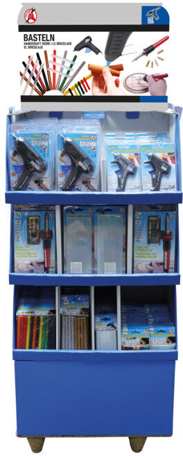 BGS Présentoir de vente 1/4 palette Bricolage 233 pièces ; BGS Do it yourself (89961)