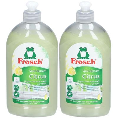 Frosch Spül-Balsam Citrus Fl 500 ml x2 2x500 Balsam