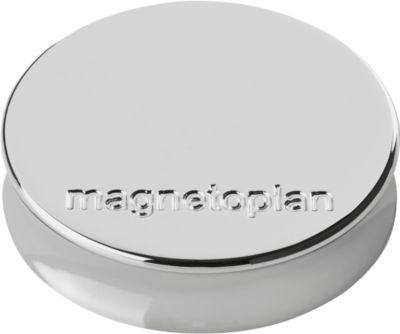 Ergo-Magnete "Medium", silber, 10 Stück