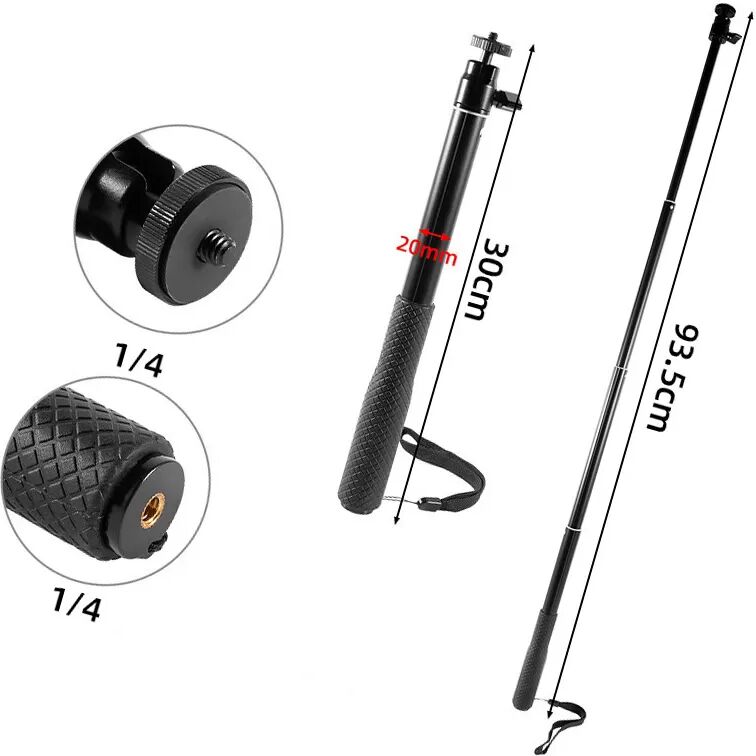 INF Barre d'extension de caméra extensible pour une photographie améliorée