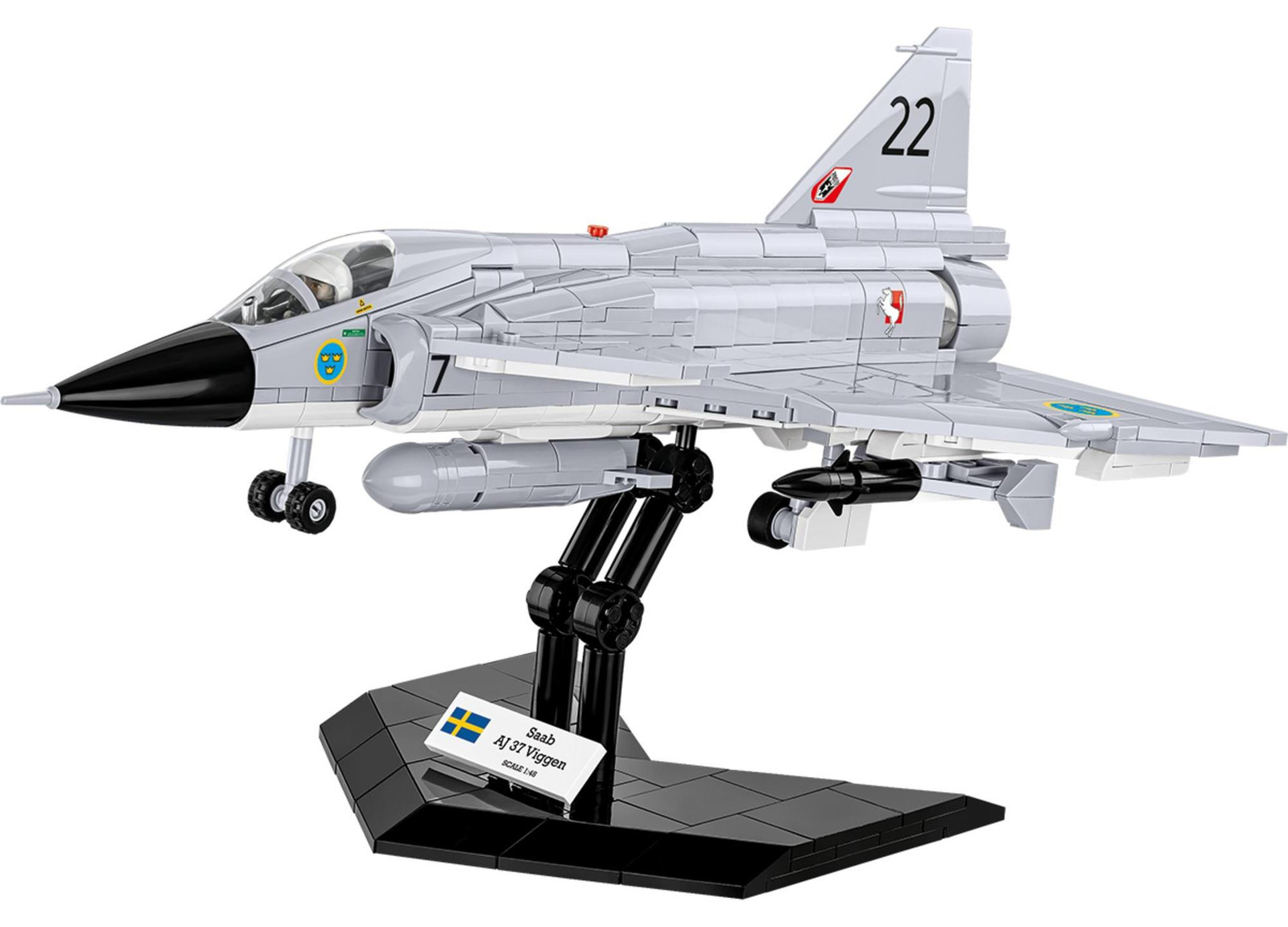 Cobi Saab AJ 37 Viggen bouwset