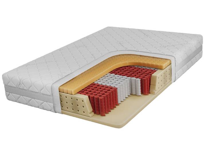 Taschenfederkernmatratze VALTI, MKS MÖBEL, 19.4 cm hoch, (Matratze, punktelastisch, 7-Zonen, Multipocket, für Allergiker geeignet), H3, punktelastisch, hygienisch, atmungsaktiv