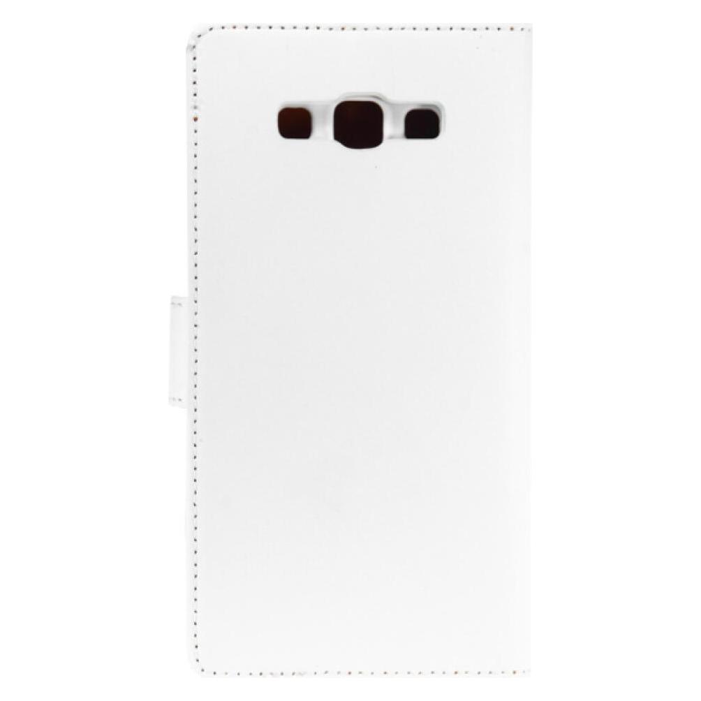 OEM Slim Leather Book Case for Galaxy A7 - White 4250710560875 (Samsung Galaxy A7) (25445217)
