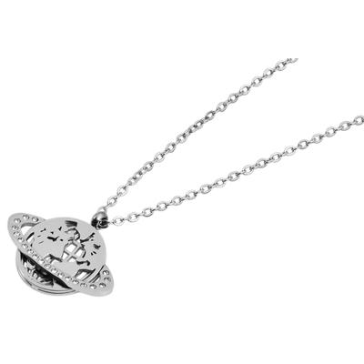 Kette ohne Anhänger ADELIA´S "Halskette mit Anhänger – Planet aus Edelstahl", silber, Halsketten, Damen, 48cm, Edelstahl, Perfekt als Geschenk zum einen besonderen Tag