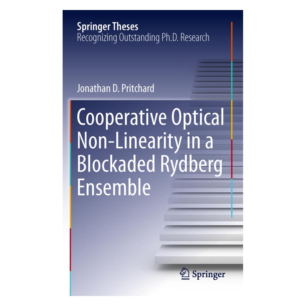 Springer Cooperative Optical Non-Linearity in a Blockaded Rydberg Ensemble (Englisch, Softcover, Jonathan D. Pritchard) (55557316)