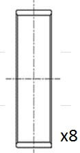 Fai Autoparts Pleuellager Bb2136-Std Für Land Rover