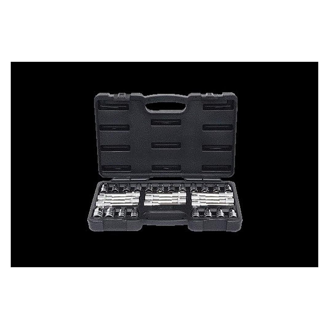 KS Tools 1/2" CHROMEplus Bit-Stecknuss-Satz, 1/2", 32 Teile (918.1752)
