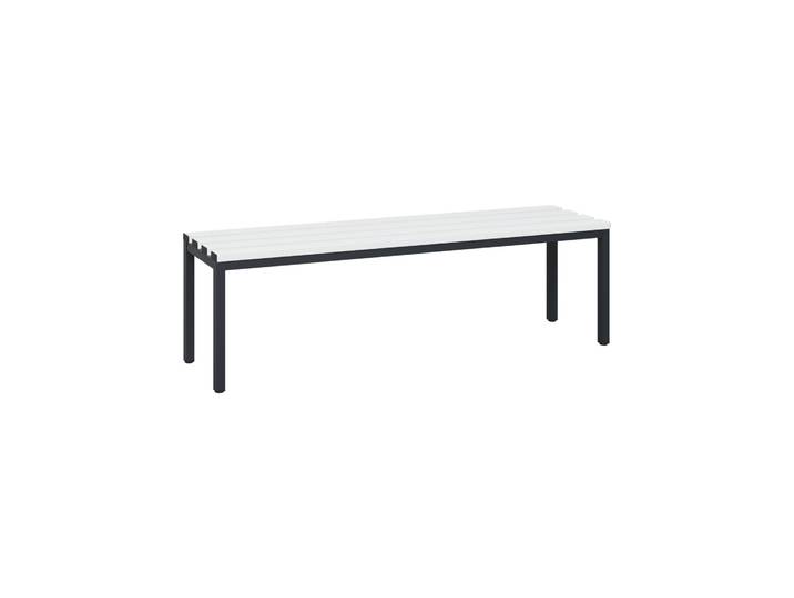 Garderobenbank C+P Solid Weiss Neu