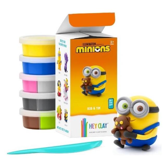Tm Hey Clay - Minions: Bob und Tim mit Zubehör (47133301)
