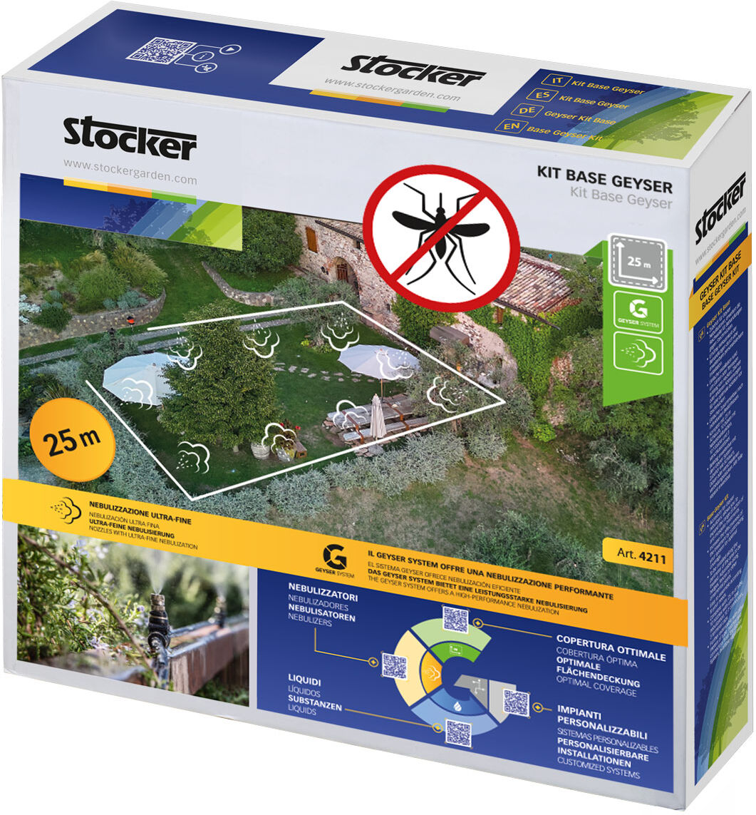Stocker Geyser Zubehör-Set Kit Base 25 m ø 6 mm