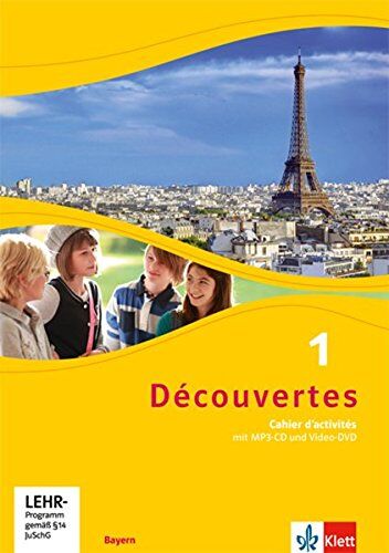 Découvertes / Ausgabe Bayern ab 2017: Découvertes / Cahier d'activités mit MP3-CD und Video-DVD 1: Ausgabe Bayern ab 2017 - Preis vom 19.10.2026 19:33:35 h
