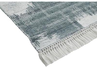 Terra by Obeetee Layla Alpas Blue Rug
