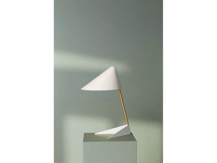 Ambience tafellamp, warmwit, hoogte 43 cm - Warm Nordic - Woonkamer - Designer - Metaal - 1 lamp