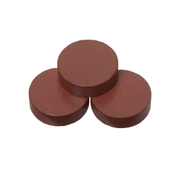 Halmakegel.com Spielsteine - rund - Holz - braun - 23 x 6 mm 255105