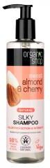 Organic Shop Shampoing Protection Intensité Couleur à l'Amande & Cerise 280 ml - Flacon-Pompe 280 ml