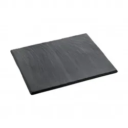 Porzellantablett Gn 1/2 cm 32x26,5 Matt Schieferoptik MPS