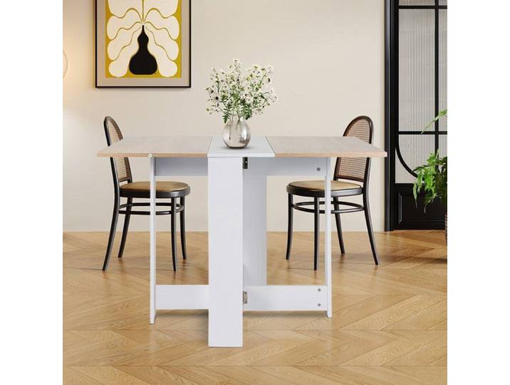 MIPAN. Table à Manger - Table Pliante Manger - Table Pliante Multifonctionnelle - 103*76*73.4cm - Style 2