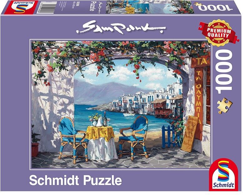 Puzzle 1000 pcs Rendez-vous à Mykonos, Grêce - Puzzles Schmidt
