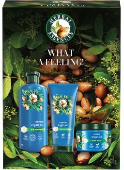 Herbal Essences Argan Oil Repair Gift Set coffret para cabelo danificado . Argan Oil Repair Gift Set