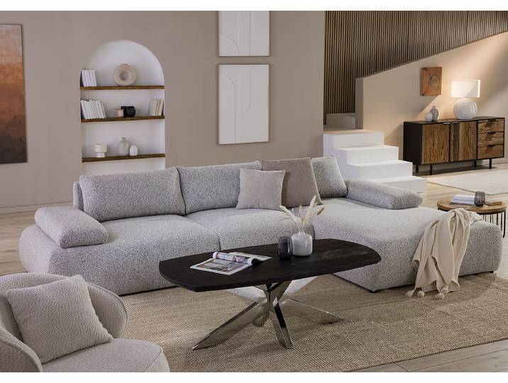 Table basse Mahsa 130 x 45 x 70cm Noir