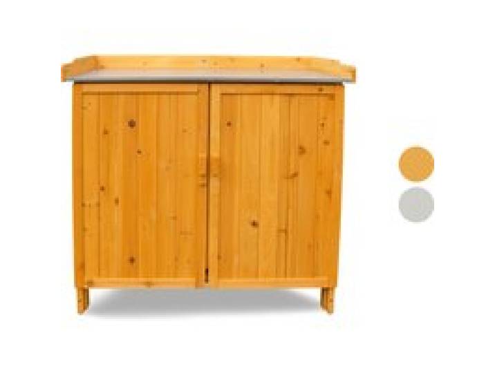 HABAU Table de jardin avec meuble bas, 98 x 48 x 95 cm