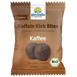 Govinda Koffein Kick Bites Fruchtkugeln - Kaffee bio