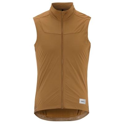 Craft - Endur Light Wind Vest - Fahrradweste Gr XL braun