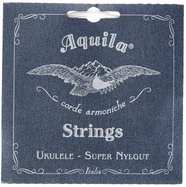 Aquila 129U Super Nylgut Baritone Blanc avec reflets nacrés