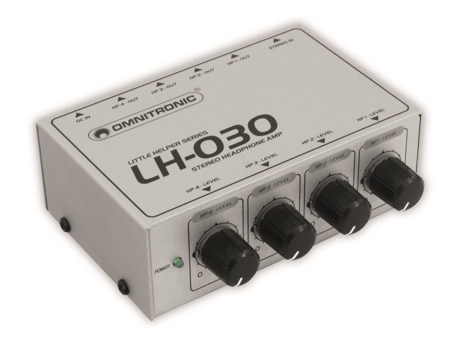 Omnitronic LH-030 hoofdtelefoonversterker