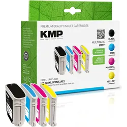 KMP H71V Druckerpatrone 4 Stück(e) Schwarz, Cyan, Magenta, Gelb