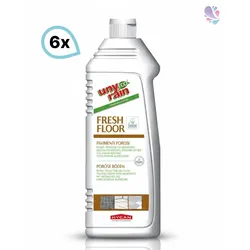 Alkalisches Wischpflegemittel für poröse Böden, ECOLABEL, 6 x 1000 ml Flasche, materialschonend, sehr ergiebig