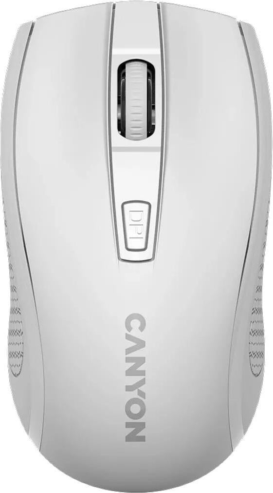 Canyon MW-7 Draadloze Muis met Pixart sensor, 4 knoppen, Wit