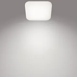 Philips LED Deckenleuchte Mauve in Weiß quaqdratische Form neutralweißes Licht
