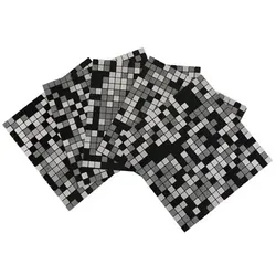 Kreativ-Set Wandsticker Mosaik ca. 30x30cm 5tlg.