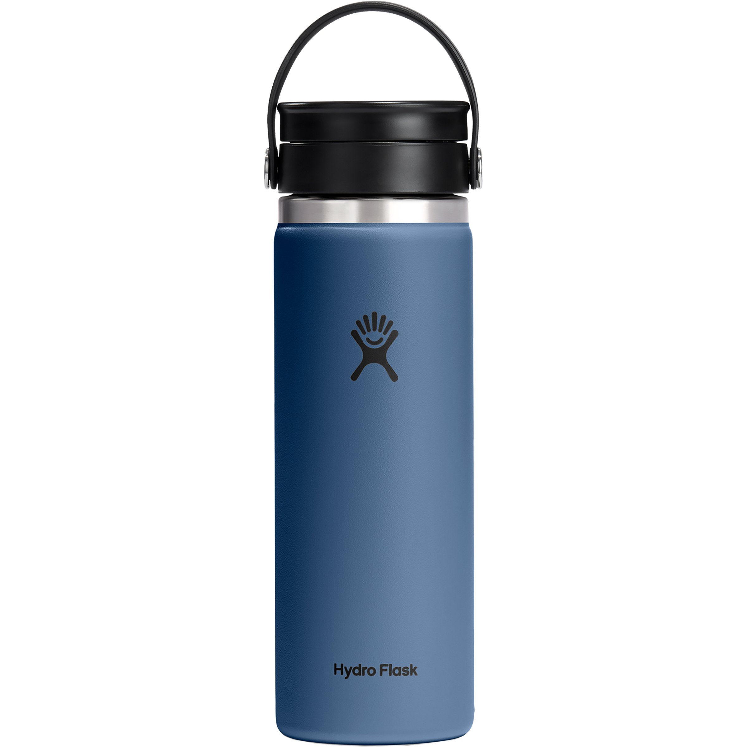 Hydro Flask 20oz Wide Flex Sip Lid Isolierflasche Isolierflaschen blau Größe 0.591L Camping