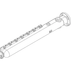Vor- / Rücklaufrohr CLA-1 7 Glieder - 8738804660