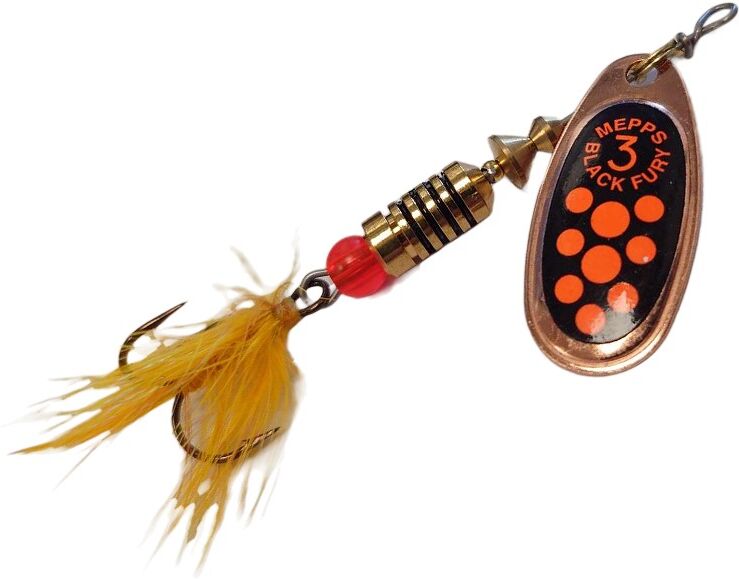 Mepps Black Fury Mouche-Copper/orange-4